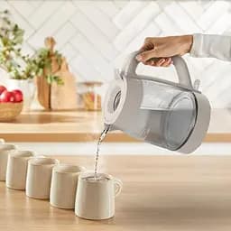Чайник електричний Tefal Morning Glass Kettle 1.7 л бежевий (KO2G0BE0) - мініатюра 8