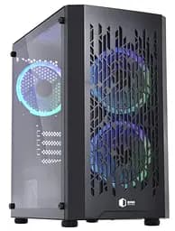 Корпус QUBE BLOCK Black (BLOCK_F5MU3) Без БП