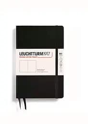 Блокнот Leuchtturm1917, Paperback (B6+), Чорний, Чисті аркуші (368514) - мініатюра 1
