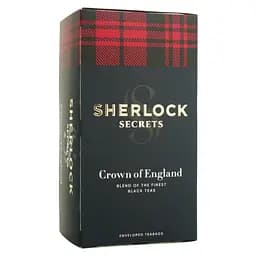 Чай чорний Sherlock Secrets Crown of England 44 г (22 шт x 2 г)