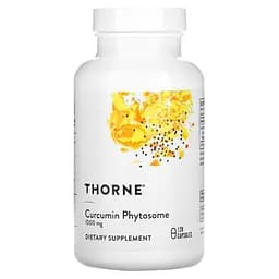 Фитосомы куркумина Thorne Research Curcumin Phytosome 1000 мг 120 капсул