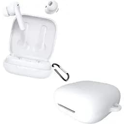 Чохол-накладка DK Silicone Candy Friendly з карабіном для Oppo Enco W51 (white)