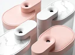 Портативний зволожувач Sothing Geometry 260ml Pink DSHJ-H-002 - мініатюра 4