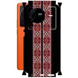 Захисна плівка StatusSKIN для Vivo X80 Pro Корпус Вініл Вишиванка 3