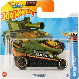 Базовая машинка Hot Wheels HW Ride-Ons Tanknator синяя (5785)