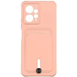 Чехол с карманом для карт OtterBox Colorfull Pocket Card Xiaomi Redmi Note 12 4G Pink sand