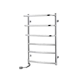 Рушникосушарка електрична Kroner Каскад дуга ДKДEL 800x500/6 EL CV026144, Хром, Ліве