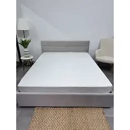 Простыня на резинке Ecotton Сream White Полисатин 200х160 см (24569)