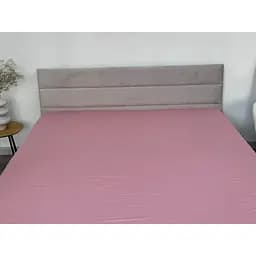 Простирадло Ecotton Brindal Rose на резинці сатин 120х200 см рожеве (24831) - мініатюра 5