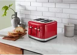 Тостер KitchenAid на 4 тости червоний (5KMT4109EER) - мініатюра 5