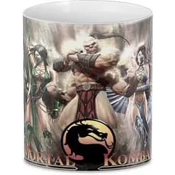 Кухоль GeekLand Mortal Kombat Мортал Комбат бійці MK.02.05 330 мл білий - мініатюра 3