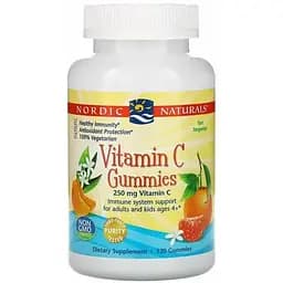 Витамин С Nordic Naturals со вкусом мандарина 120 конфет