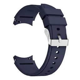 Силіконовий ремінець Galaxy Classic Watchbands для Samsung Galaxy Watch 4 44mm - синій розмір L ширина кріплення 20мм (WB00S4GALAXYCLASSIC2444) - мініатюра 2