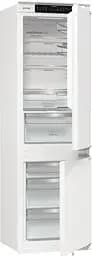 Холодильник Gorenje вбудований з нижн. мороз., 177x69x55см, 2 двері, 252 (76) л, А +, NF +, Зона св-ті, Диспл, Wi-Fi, Білі - мініатюра 5