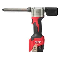 Заклепник акумуляторний MILWAUKEE, M12 BPRT-201X діаметр заклепок 2,4-4,8мм (зарядний пристрій С12 С, 1 акумулятор М12 В2 2Аг, - мініатюра 3