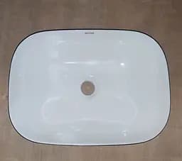 Умивальник накладний Mixxus Premium Diverse-0112 white-Black 455x325x135 мм MP6542, Білий - мініатюра 7