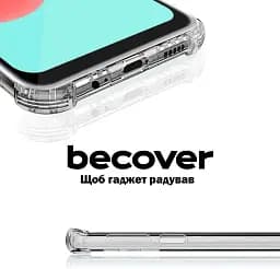 Панель BeCover Anti-Shock для Infinix Zero 30 4G (X6731B) Clear (710609) - мініатюра 3