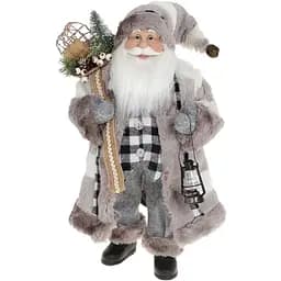 М'яка іграшка Bona Санта з мішком та ліхтарем 20.5х13х46 см (000264951)