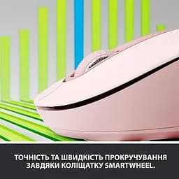Комп'ютерна мишка бездротова Logitech Signature M650 L Rose (910-006237) - мініатюра 7