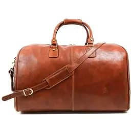 Кожаная сумка для одежды Time Resistance 58х24х35 см sum0025616