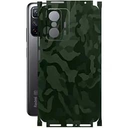 Захисна плівка StatusSKIN для Xiaomi Redmi Note 11T 5G Корпус Вініл Камуфляж зелений