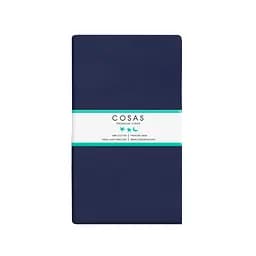 Набір простирадл на резинці Cosas BLUE ZIGZAG 60х120х12 см (SetSheet_DarkBlue_ZigBlueGrey_120x60) - мініатюра 5