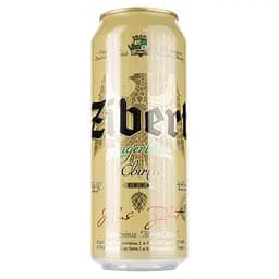 Уцінка. Пиво світле Zibert Lagerbier пастеризоване 4.4% 0.5 л 