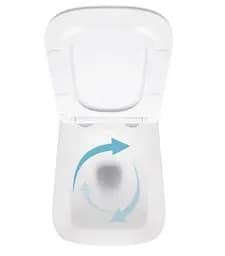 Набір Q-tap Nest 4 в 1 підвісний унітаз Crow Ultra Quiet 520x360x290 + комплект інсталяції QT05335172W48187 - мініатюра 5