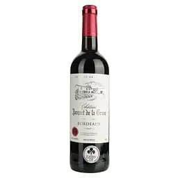 Вино Cheval Quancard Chateau Jacquet la Grave Bordeaux AOC, червоне, сухе, 11-14,5%, 0,75 л