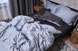 Підковдра Moon&Star Satin Premium Skyline Gray Полуторна Євро 160x220 см - мініатюра 5