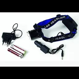 Ліхтар налобний акумуляторний BL POLICE P-T24-P50 Cree XH-P50 1050 Lumen 3 режими зум 2×18650 - мініатюра 2