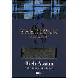 Уцінка. Чай чорний Sherlock Secrets Rich Assam 100 г (923176)  - мініатюра 2