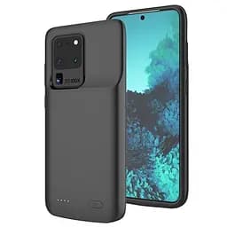 Чохол-акумулятор XON PowerCase для Samsung S20 Ultra 6000 mAh Чорний (PCBS2120360B 2469) - мініатюра 2
