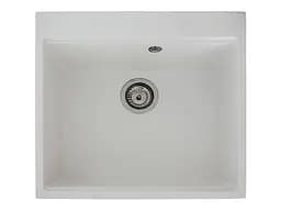 Кухонная мойка Miraggio Lagoon 540 white 0001138, Белый