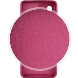 Чохол Silicone Cover Lakshmi Full Camera (A) для Xiaomi Redmi Note 12T Pro Бордовий / Marsala - мініатюра 3