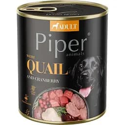 Влажный корм Dolina Noteci Piper консервы для собак с перепелом и клюквой 800 г 