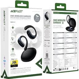 Навушники TWS Acefast FA005 ACEFIT SE black - мініатюра 4