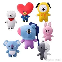 М'яка іграшка Кукі Cooky BT21 талісман Чонгука із BTS 35см BTS 41.01 - мініатюра 3