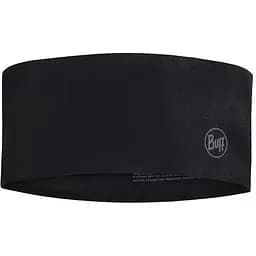 Повязка на голову Buff Thermonet Headband, Solid Black Черный
