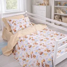 Комплект постільної білизни MirSon Ranforce Elite Sky Friends 2x160x220 см (2200012565001)