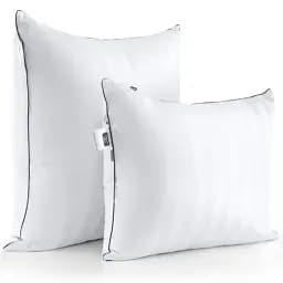 Подушка пухова MirSon Extra Premium Royal №105 50х50 см біла (2200003279467) - мініатюра 6
