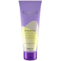 Маска для знебарвленого або сивого волосся Inebrya Blondesse No-Yellow Mask 250 мл
