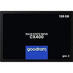 Накопичувач SSD Goodram CX400 Gen.2 2.5" SATAIII 3D TLC 128GB (SSDPR-CX400-128-G2)