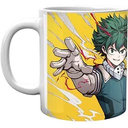 Кружка GeekLand Моя геройская академия My Hero Academia Деку на желтом фоне MHA 02.550