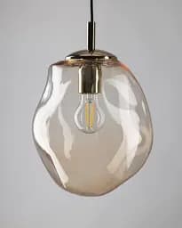 Підвісний світильник, люстра TK Lighting 10083 Sol E27 1x15W IP20 бурштиновий - мініатюра 3