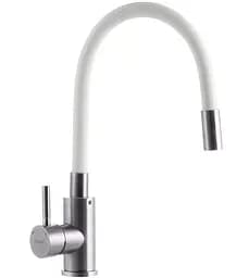 Змішувач для кухні Zerix SUS-011 з гнучким виливом ZX3131