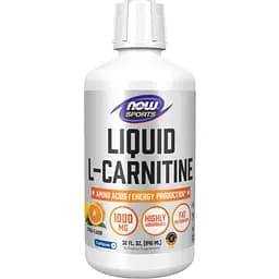 Жиросжигатель Now Foods L-Carnitine Liquid 1000 мг Citrus 946 мл