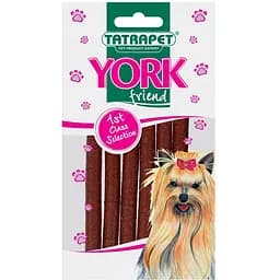 Ласощі для собак TatraPet York яловичі палички 45 г 6 шт. 