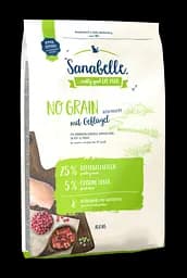 Сухий корм Sanabelle No Grain with Poultry Meat Беззерновий для дорослих кішок з птицею 10 кг