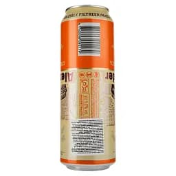 Пиво A. Le Coq Alexander Unfiltered, світле, нефільтроване, 5%, з/б, 0,568 л - мініатюра 2